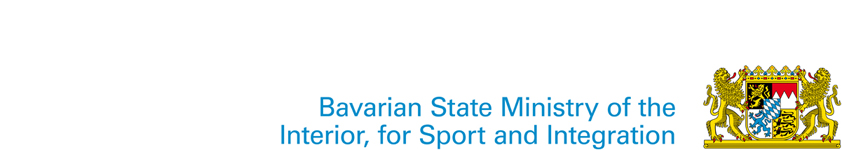 Logo: Bavarian Ministry of the Interior, Sport and Integration