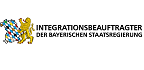 Logo: armoiries de la Bavière avec l’inscription « L’intégration au niveau local »